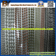 Metal Steel Ball Bead Chain Curtain for Decoractive Mesh